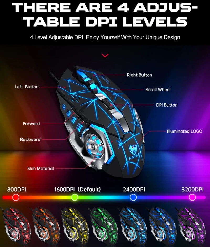 Kit Mobilador Gamer Kit Gaming Teclado Ratón Juegos Móviles Convertidor 5 en 1 Combo Kit Teclado de Una Mano Convertidor Controlador para Juegos Móviles TF900 Accesorios Gamer