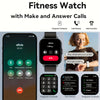 Reloj Inteligente Deportivo con Pantalla Táctil Completa de 1.83 Pulgadas, Diseño Moderno Actualizado, para Hombres y Mujeres, con Llamadas Inalámbricas