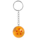 Llaveros de la Serie Dragon Ball de Bandai, Accesorios de Colección, Bolas de Dragón de 1 a 7 Estrellas, Llavero de Cosplay, Colgante para Llaves de Coche, Juguetes, Regalo