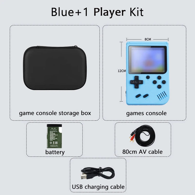 Consola de juegos arcade retro, emulador de Game boy, reproductor de juegos portátil, más de 500 juegos clásicos integrados, 5 pulgadas