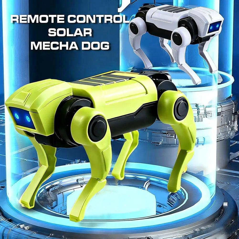 Juguete mecánico para perros, montaje DIY para niños, Robot biónico eléctrico, enseñanza de ciencia, juguete pequeño para niños, regalo