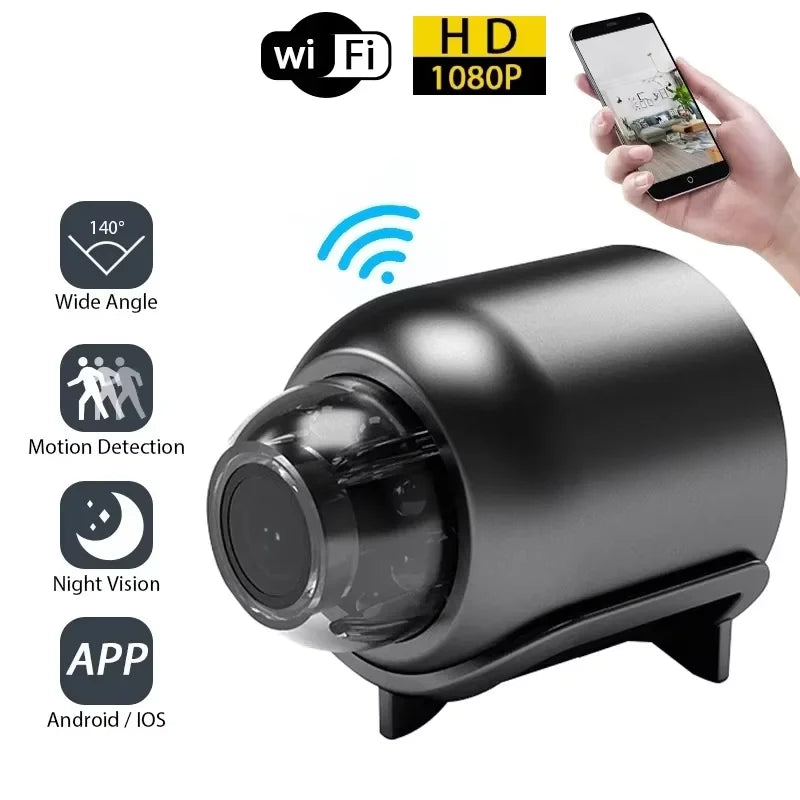 Xiaomi X5 Mini cámara 1080P visión nocturna clara cámaras Premium portátiles ligeras detección de movimiento cámara de vigilancia WiFi inalámbrica