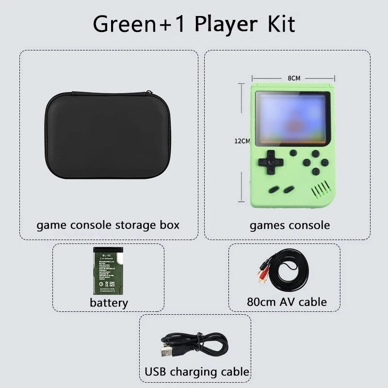 Consola de juegos arcade retro, emulador de Game boy, reproductor de juegos portátil, más de 500 juegos clásicos integrados, 5 pulgadas
