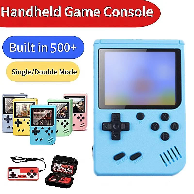 Consola de juegos arcade retro, emulador de Game boy, reproductor de juegos portátil, más de 500 juegos clásicos integrados, 5 pulgadas