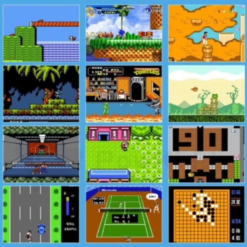 Consola de juegos arcade retro, emulador de Game boy, reproductor de juegos portátil, más de 500 juegos clásicos integrados, 5 pulgadas