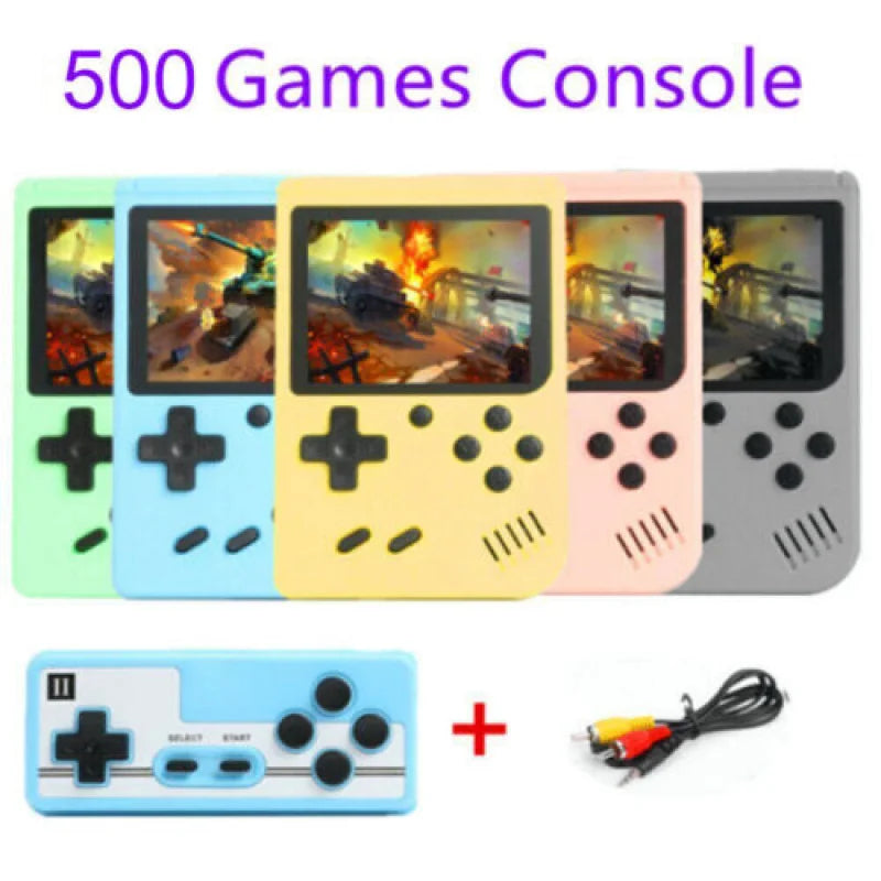 Consola de juegos arcade retro, emulador de Game boy, reproductor de juegos portátil, más de 500 juegos clásicos integrados, 5 pulgadas