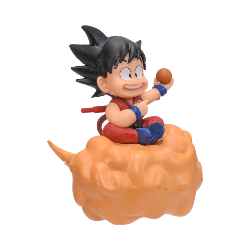 Figura de Dragon Ball Anime Sun Goku figura de acción vuelo joven mismo estilo tendón Douyun estatua de PVC colección modelo chico muñeca