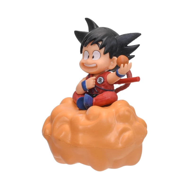 Figura de Dragon Ball Anime Sun Goku figura de acción vuelo joven mismo estilo tendón Douyun estatua de PVC colección modelo chico muñeca