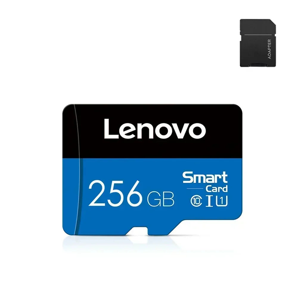 Tarjeta de memoria Lenovo de alta velocidad, 1TB, 512GB, tarjeta Micro SD, 256GB, Clase 10, tarjeta Flash TF para teléfono, tableta, UAV, nueva