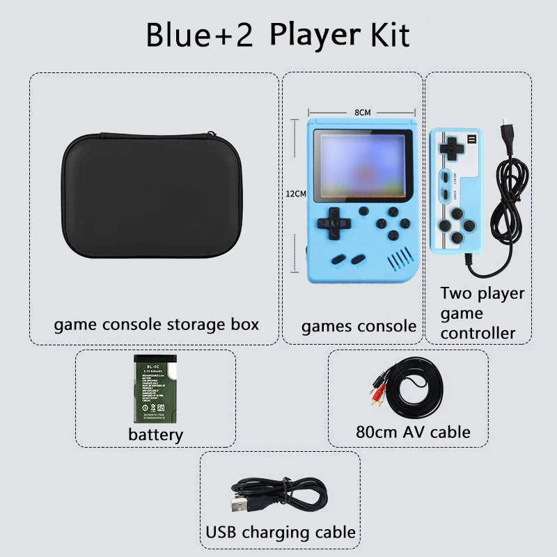 Consola de juegos arcade retro, emulador de Game boy, reproductor de juegos portátil, más de 500 juegos clásicos integrados, 5 pulgadas