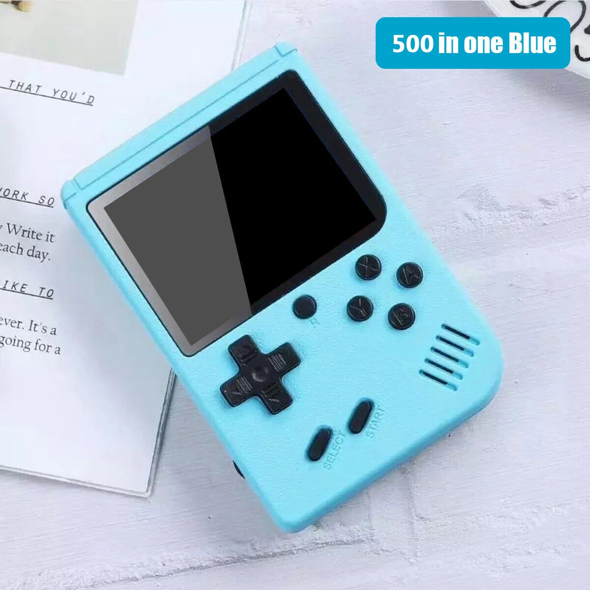 Consola de juegos arcade retro, emulador de Game boy, reproductor de juegos portátil, más de 500 juegos clásicos integrados, 5 pulgadas