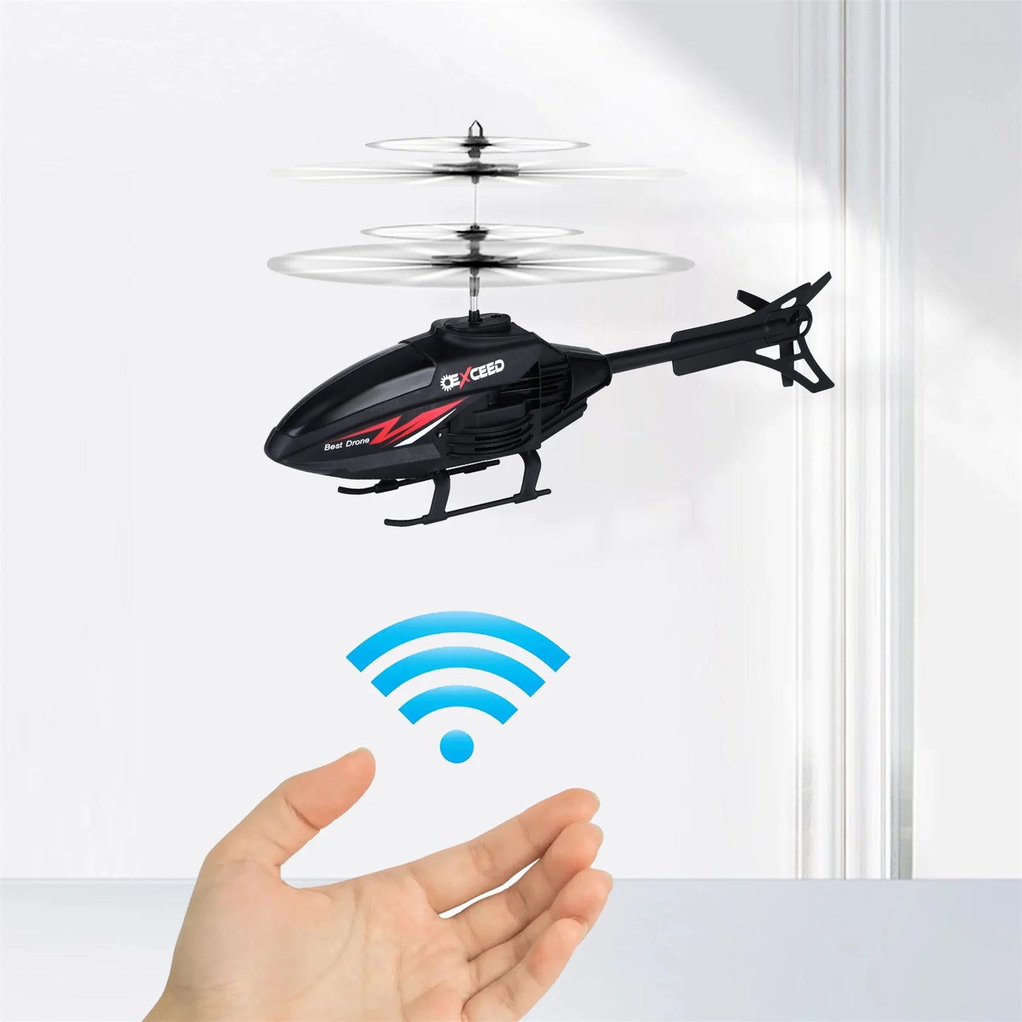 Avión eléctrico de juguete para niños, Motor de alta velocidad, Avión de Control remoto, juguete para regalo para niños, juguete de avión eléctrico RC