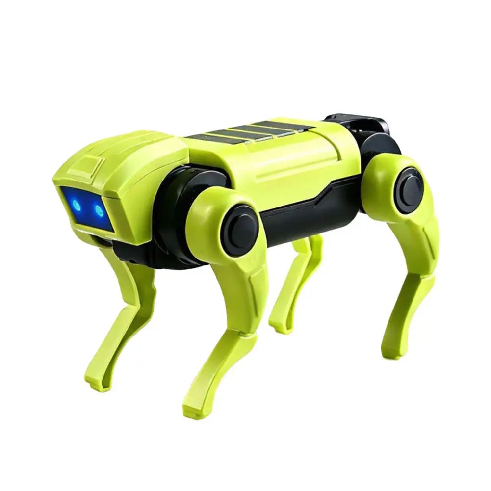 Juguete mecánico para perros, montaje DIY para niños, Robot biónico eléctrico, enseñanza de ciencia, juguete pequeño para niños, regalo