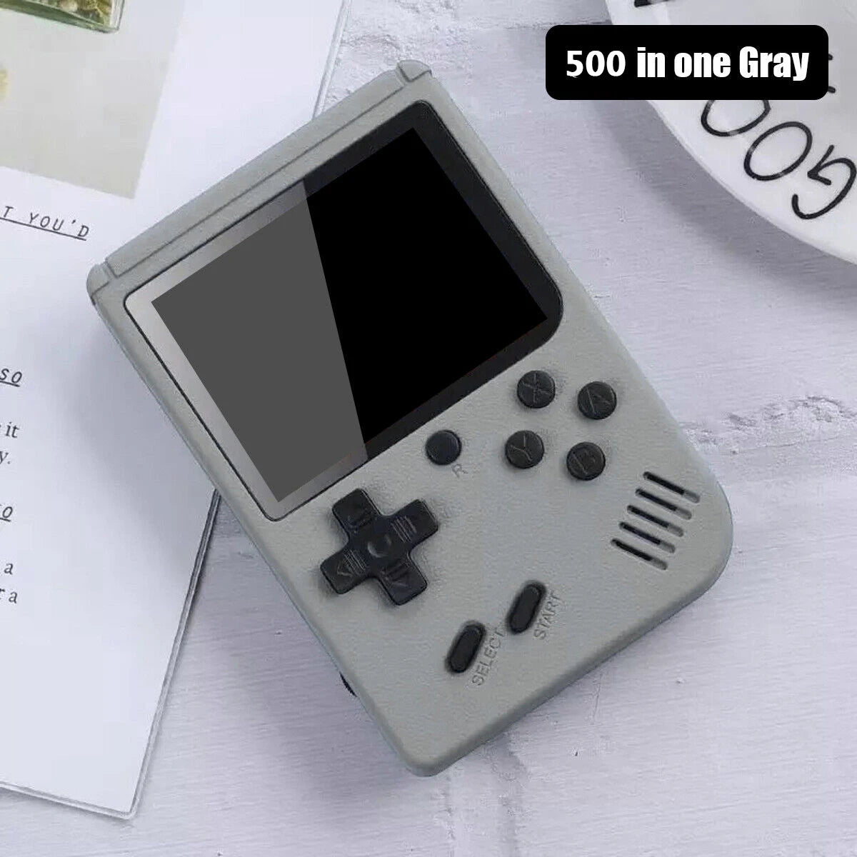 Consola de juegos arcade retro, emulador de Game boy, reproductor de juegos portátil, más de 500 juegos clásicos integrados, 5 pulgadas
