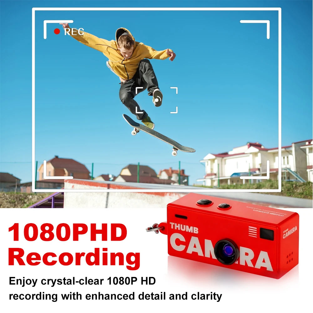 Cámara Digital Magecam, llavero de 0,96 pulgadas, cámara, soporte Retro, tarjeta de memoria, 1080P, videocámara muy pequeña, grabadora de vídeo con Flash