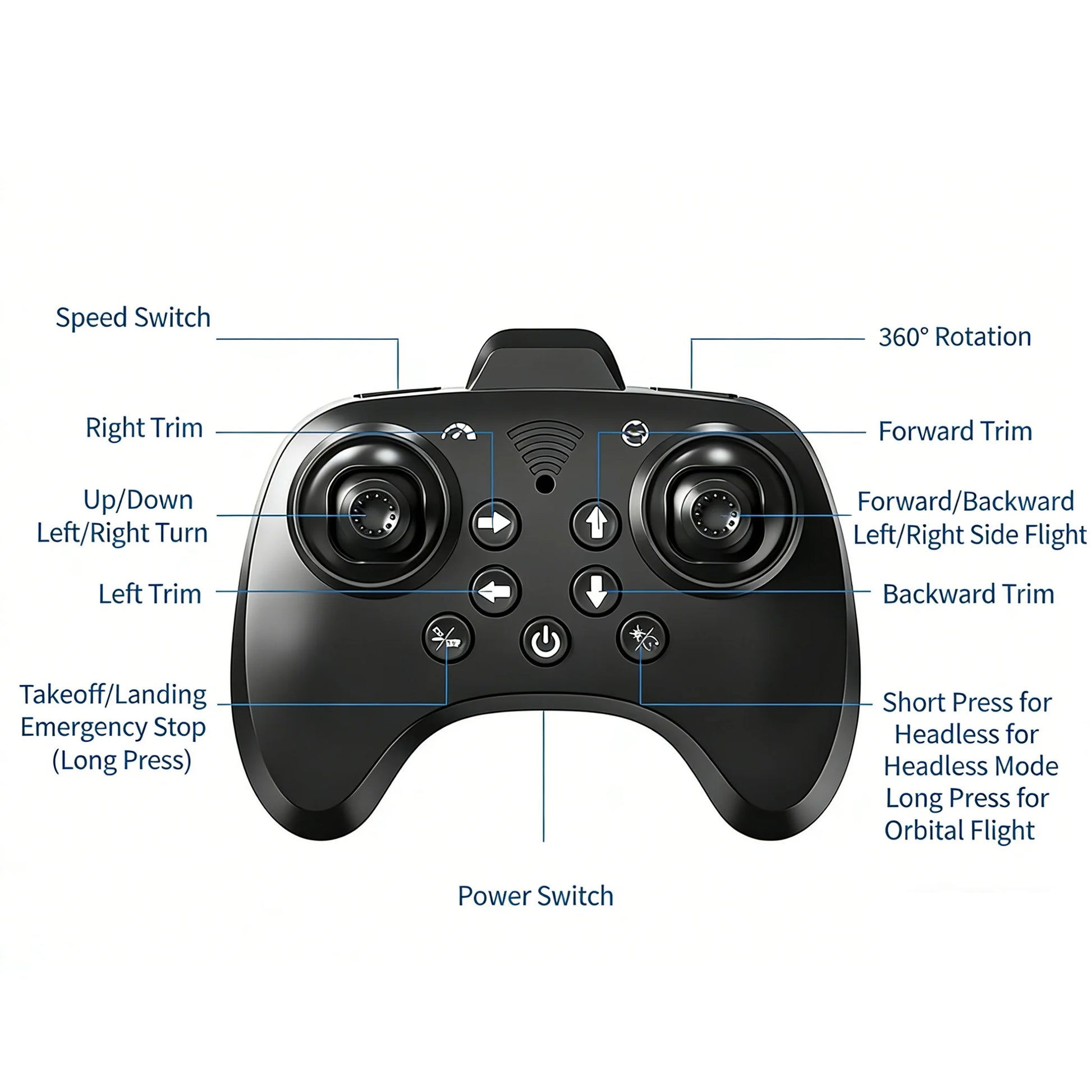 Helicóptero de Control Remoto para Niños, Avión de Juguete RC, Jet de Acrobacias 2.4G, Avión de Espuma con Luces