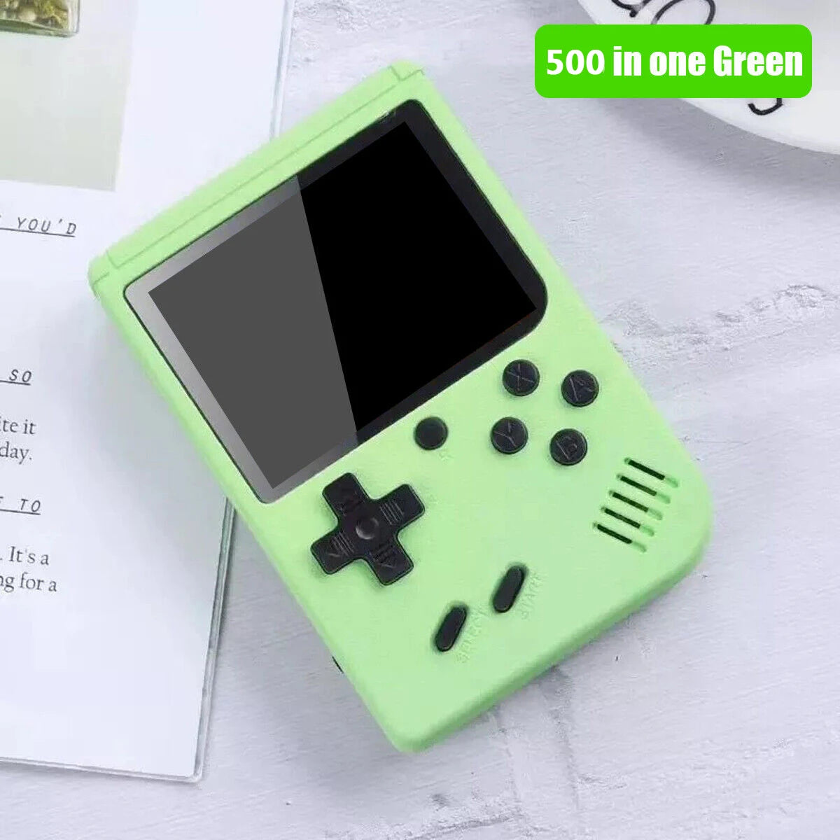Consola de juegos arcade retro, emulador de Game boy, reproductor de juegos portátil, más de 500 juegos clásicos integrados, 5 pulgadas