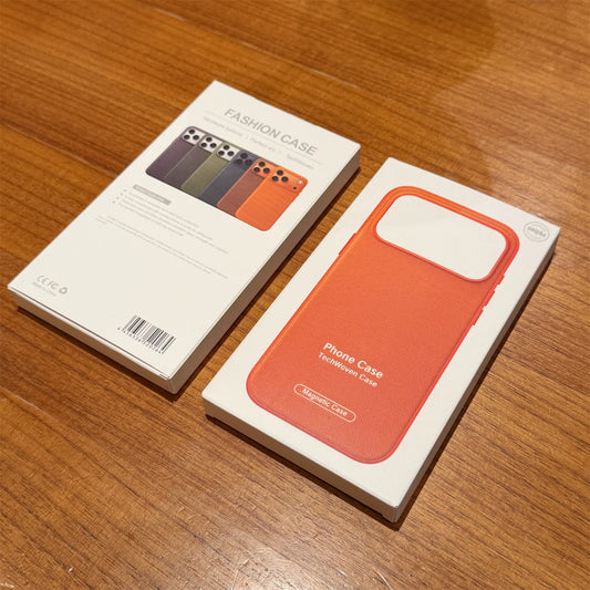 Funda Magnética Original TechWoven para iPhone 17 Air 16 15 14 Plus 13 12 11 Pro Max, Carcasa Trasera Antigolpes con Tecnología MagSafe
