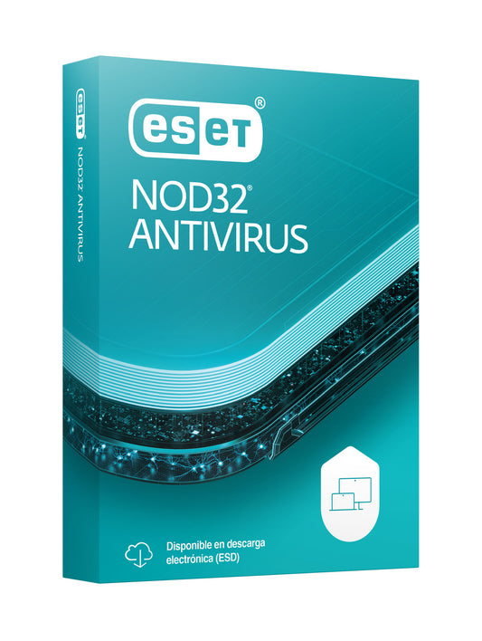 ESET NOD32 ANTIVIRUS 2 AÑOS 1 DISPOSITIVO