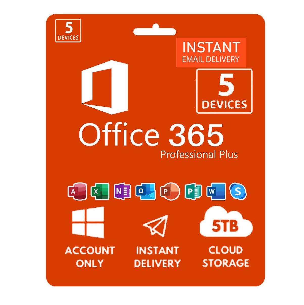 OFFICE 365 5 DISPOSITIVOS 1 AÑO